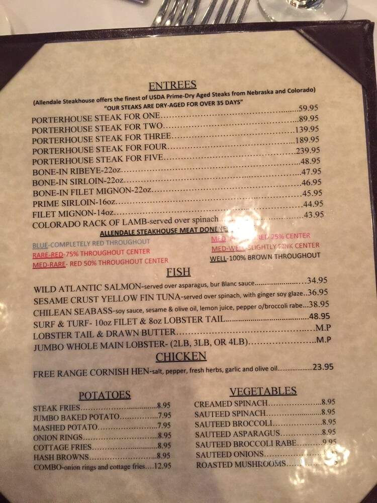 Allendale Steak House - Allendale, NJ