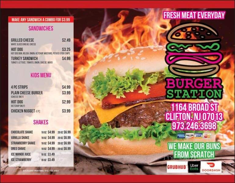 Burger Station - Clifton, NJ