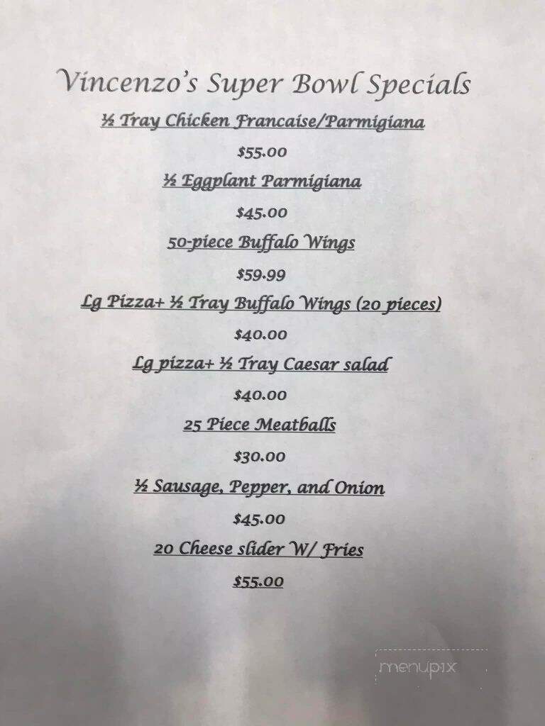 Vincenzo's Pizza - Galloway, NJ