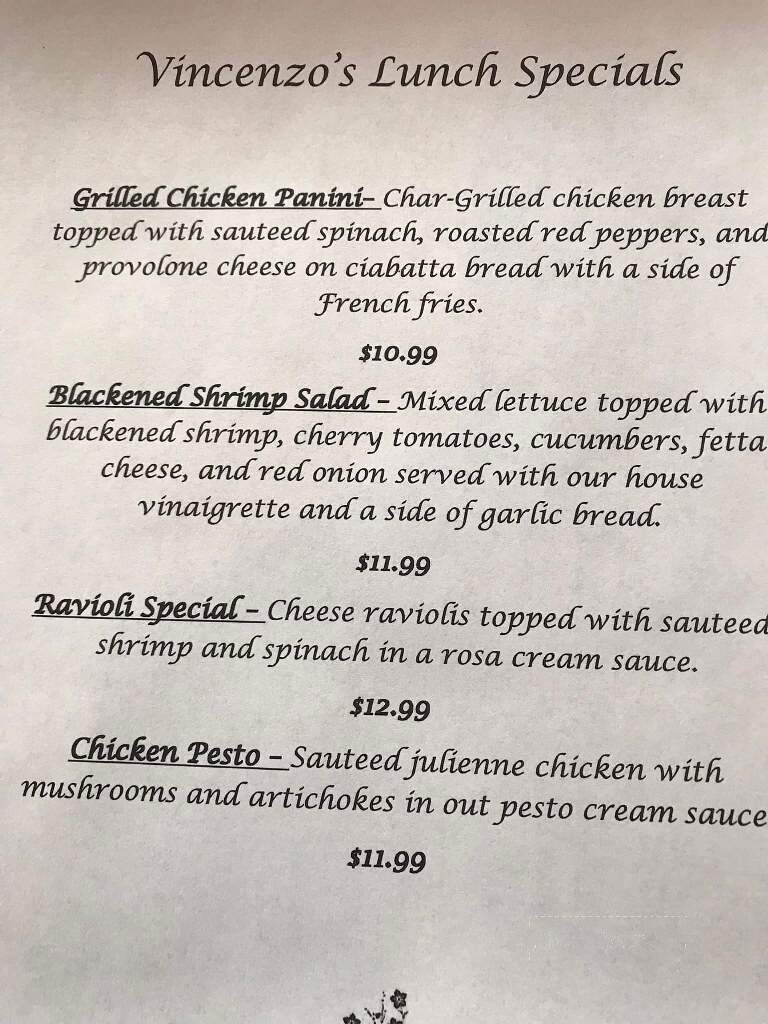 Vincenzo's Pizza - Galloway, NJ