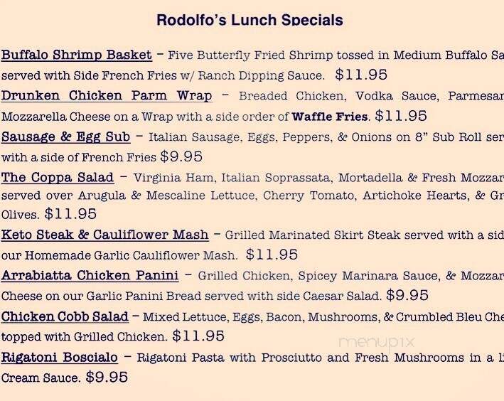 Rodolfo Pizza - South Plainfield, NJ