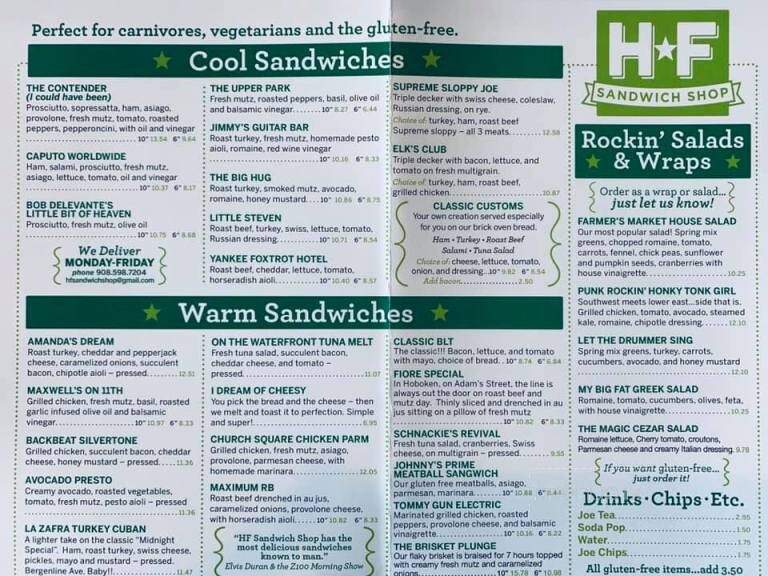 Hoboken Farms Sandwich Shop - Summit, NJ