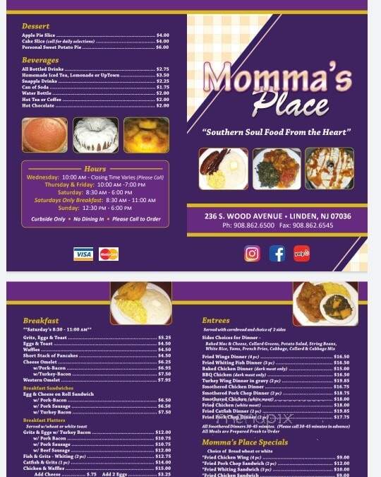 Momma's Place - Linden, NJ