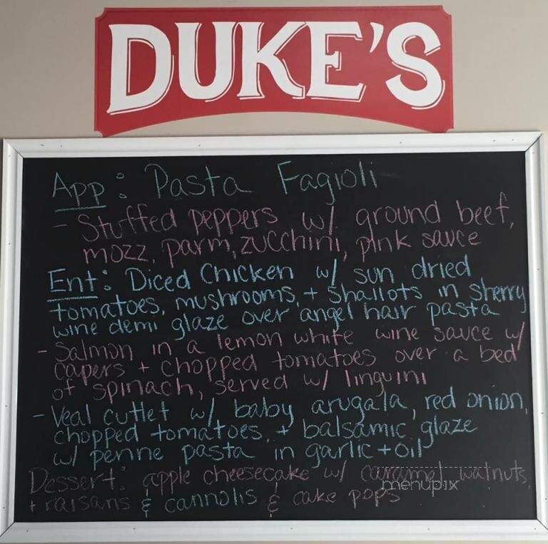 Duke's Pizzeria & Restaurant - Pittstown, NJ