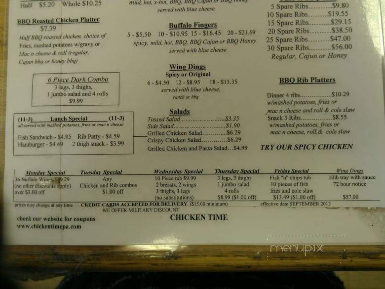 Chicken Time - Roslyn, PA