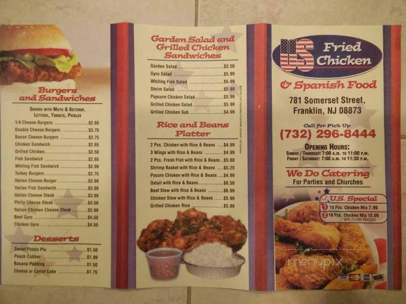 Usa Fried Chicken - Franklin Township, NJ