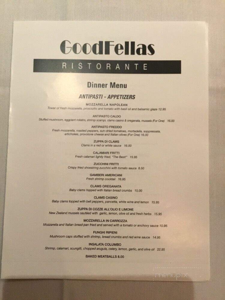 Goodfellas Ristorante - Garfield, NJ