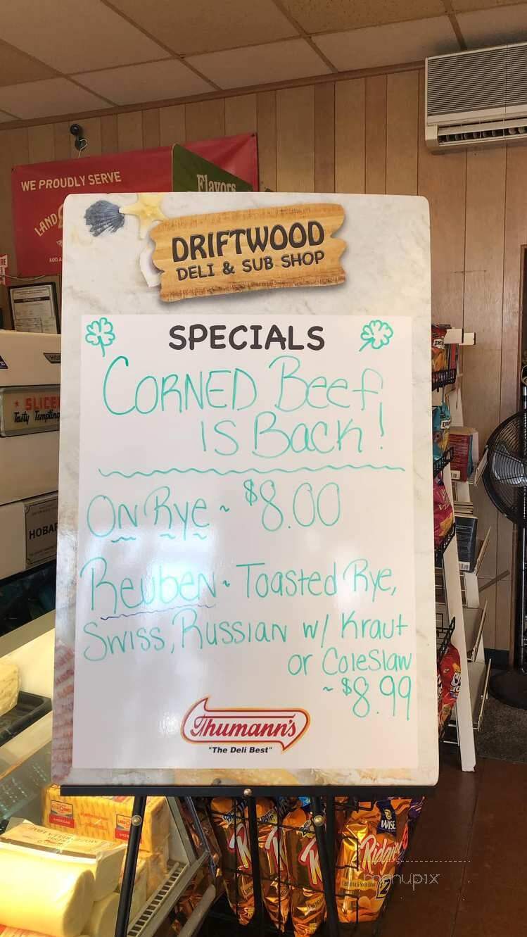 Driftwood Deli & Sub Shop - Toms River, NJ