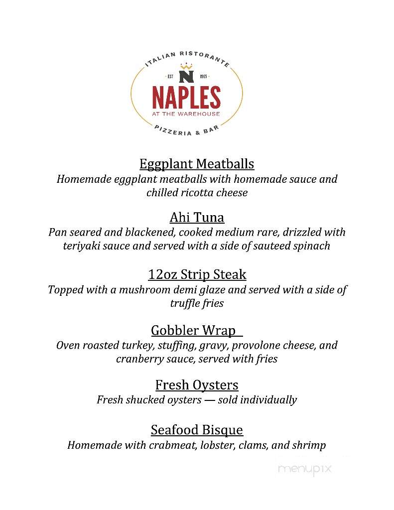 Naples Pizza - Mullica Hill, NJ