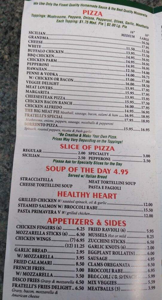 Henry's Pizzeria & Restaurant - Hackensack, NJ