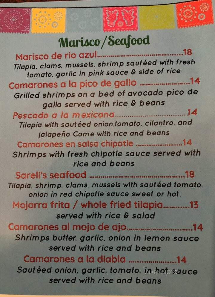 Sareli Mexican Restaurant - Manahawkin, NJ