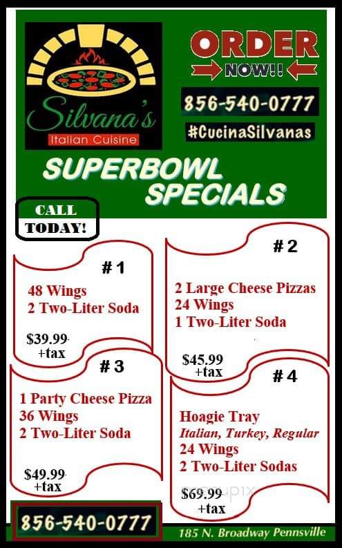 Silvana's Pizzeria - Pennsville, NJ