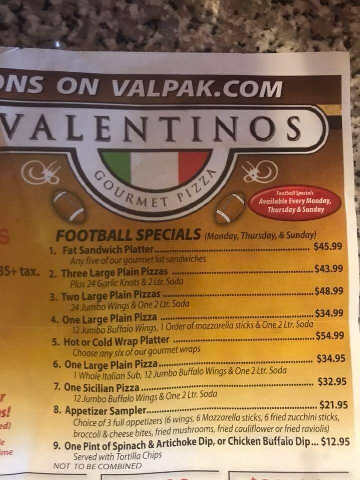 Valentino's Restaurant - Belford, NJ