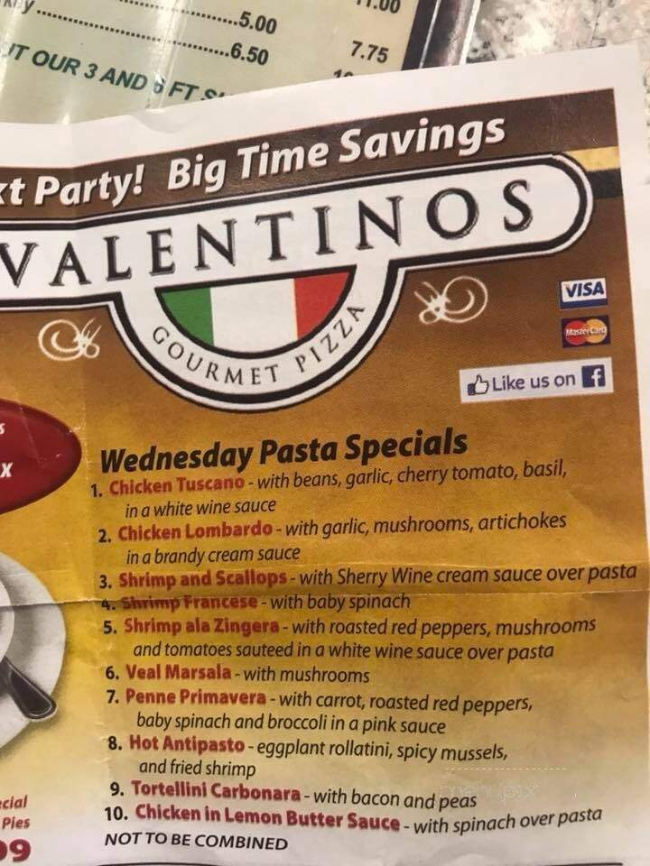 Valentino's Restaurant - Belford, NJ