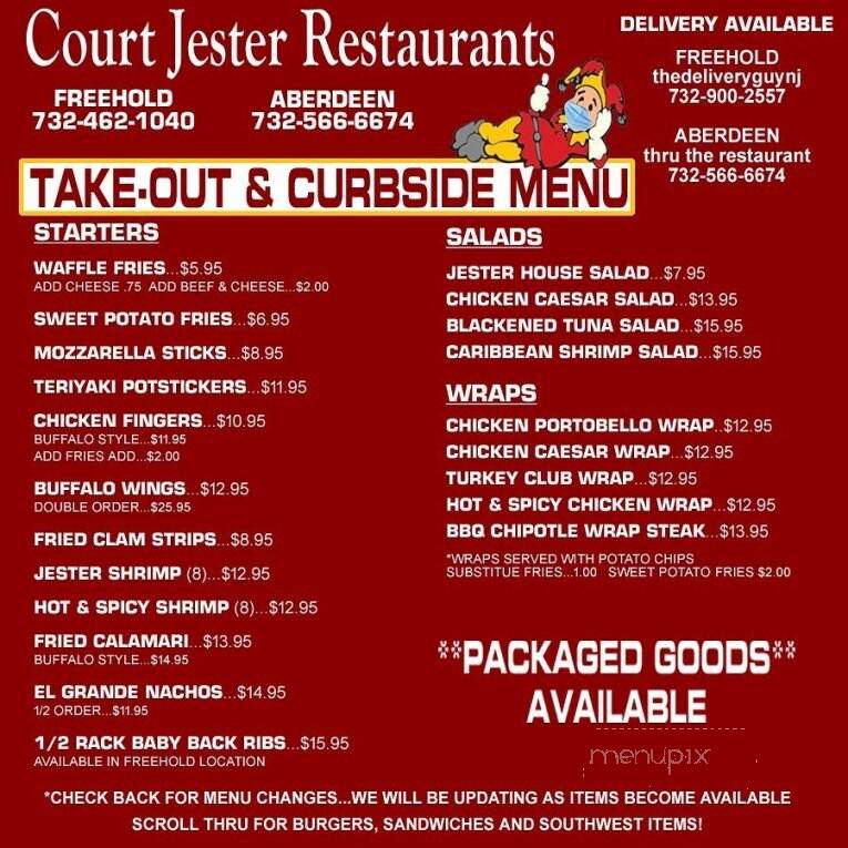 Court Jester Restaurant - Matawan, NJ