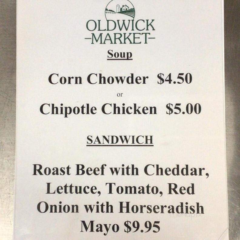 Oldwick Market - Tewksbury, NJ