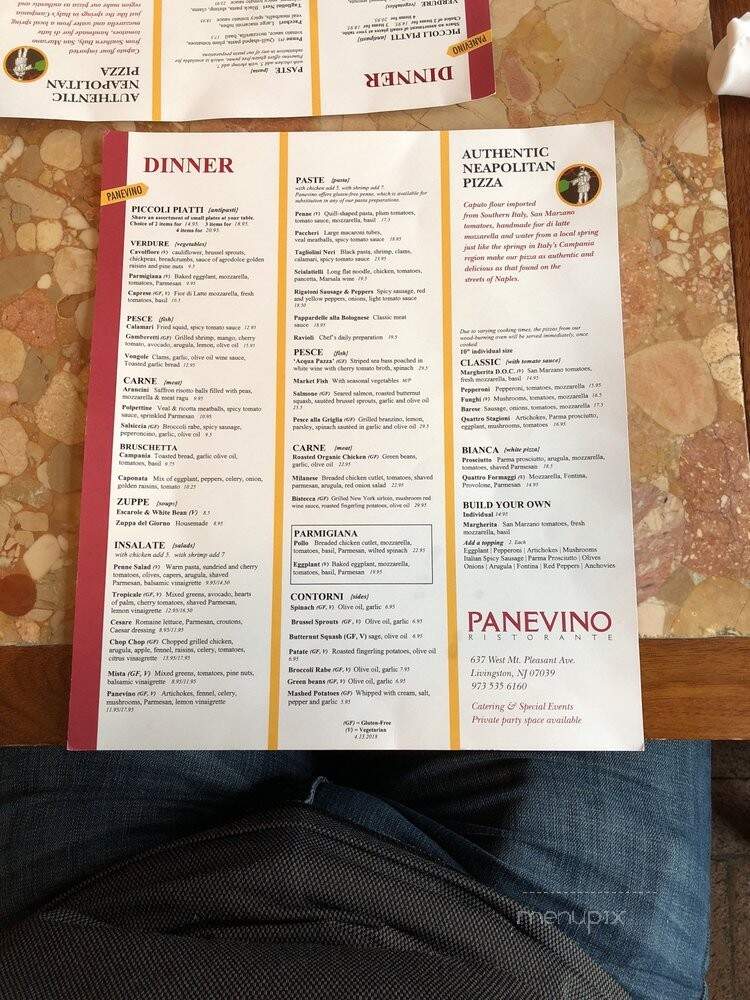 Panevino Restaurant - Livingston, NJ