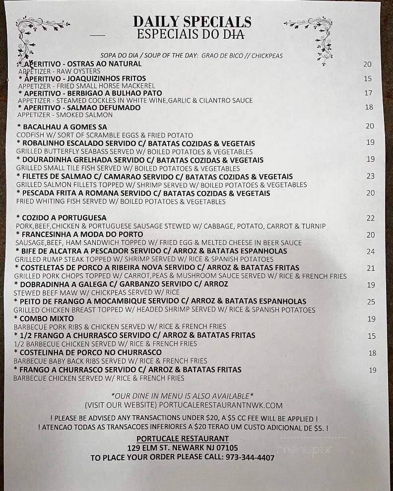 Portucale Restaurant - Newark, NJ