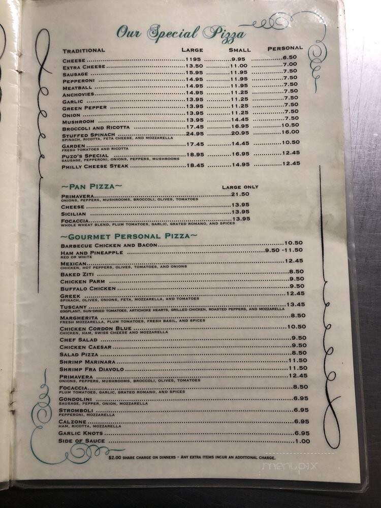 Puzo's Family Restaurant - Hawthorne, NJ