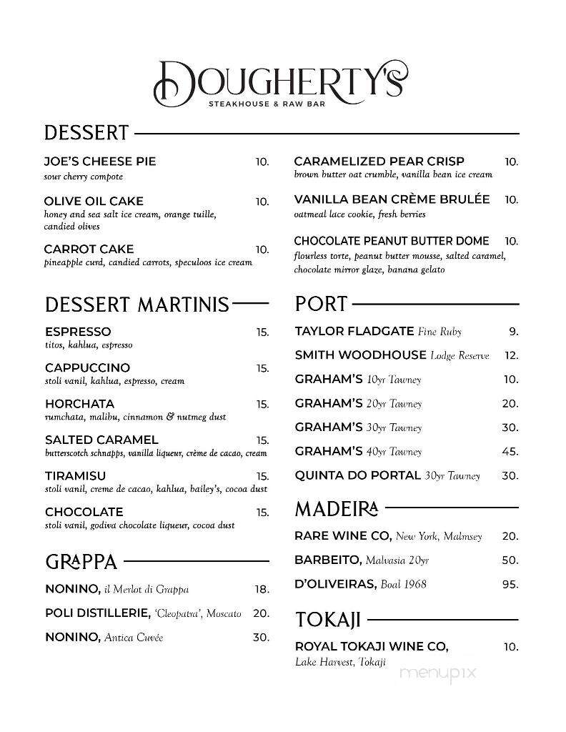 Dougherty's Steakhouse & Raw Bar - Atlantic City, NJ