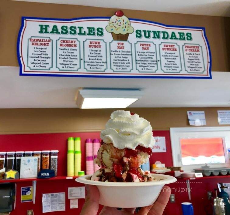 Hassles Ice Cream Parlor - North Wildwood, NJ