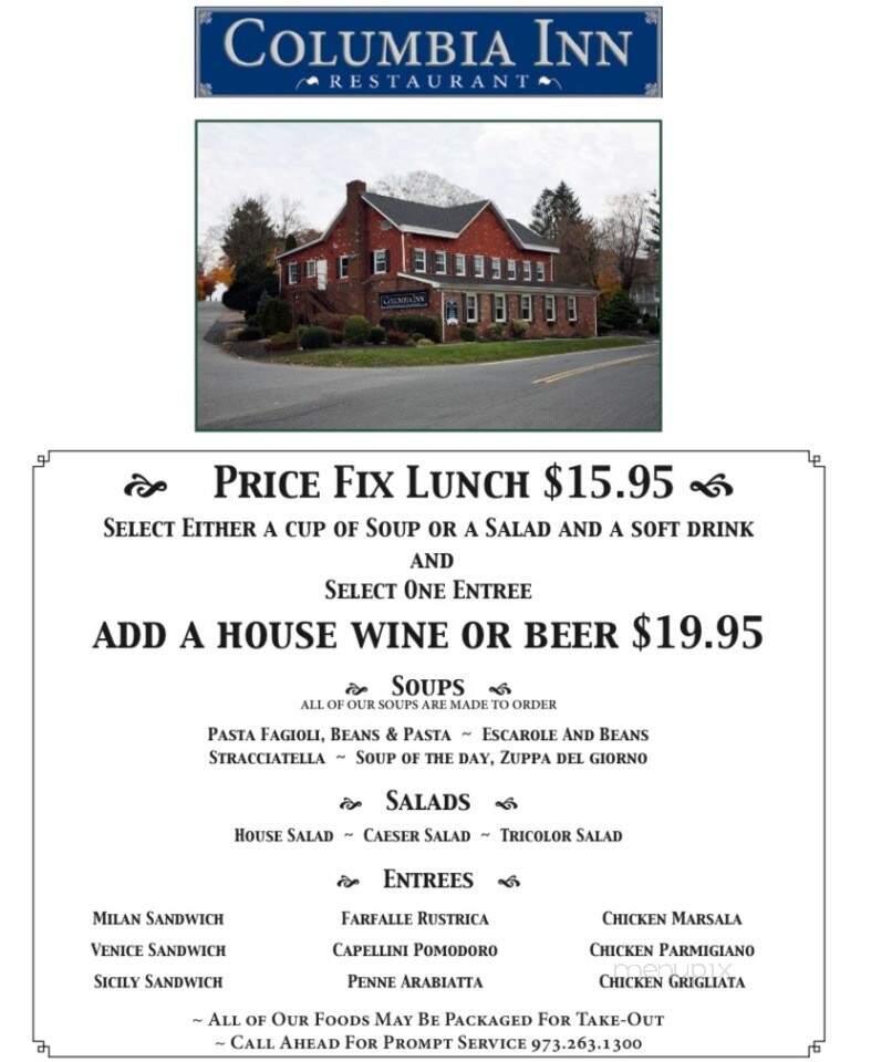 Columbia Inn Restaurant - Montville, NJ