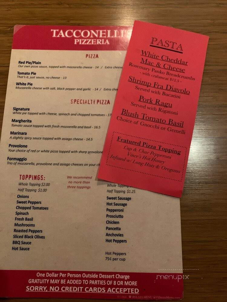 Tacconelli's Pizzeria - Maple Shade, NJ