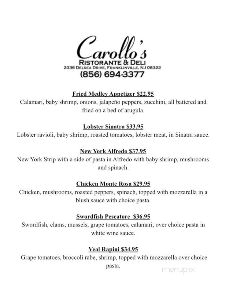 Carollo's - Franklin, NJ