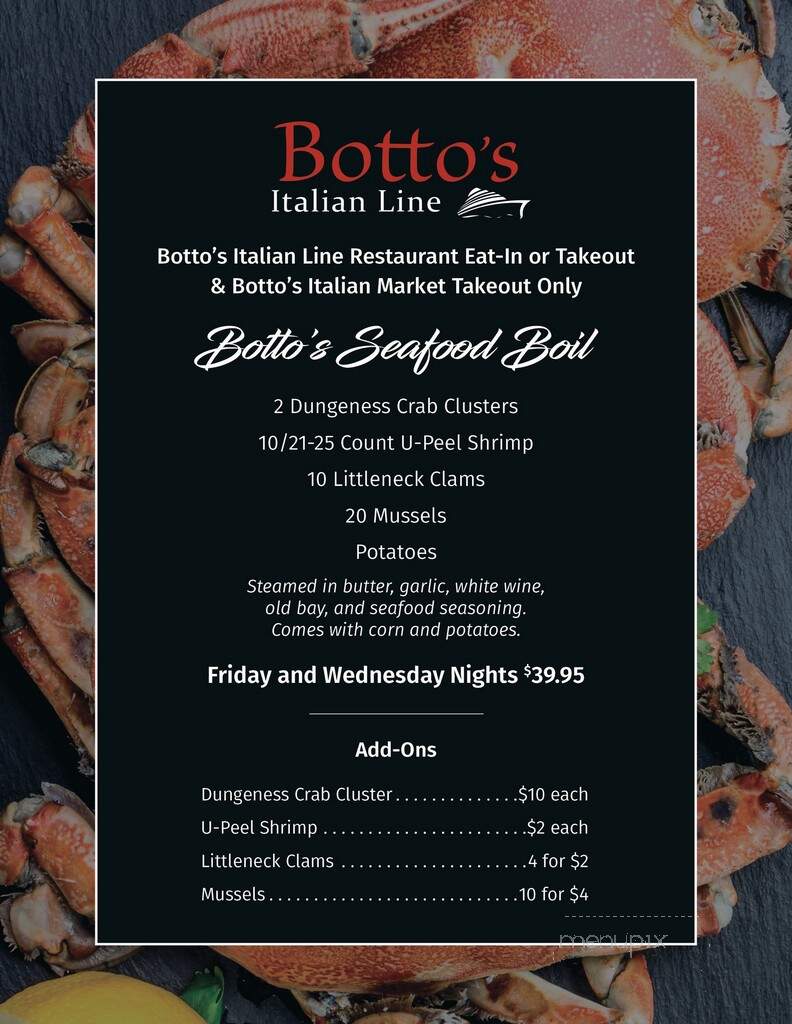 Botto's Italian Line Restaurant - Swedesboro, NJ