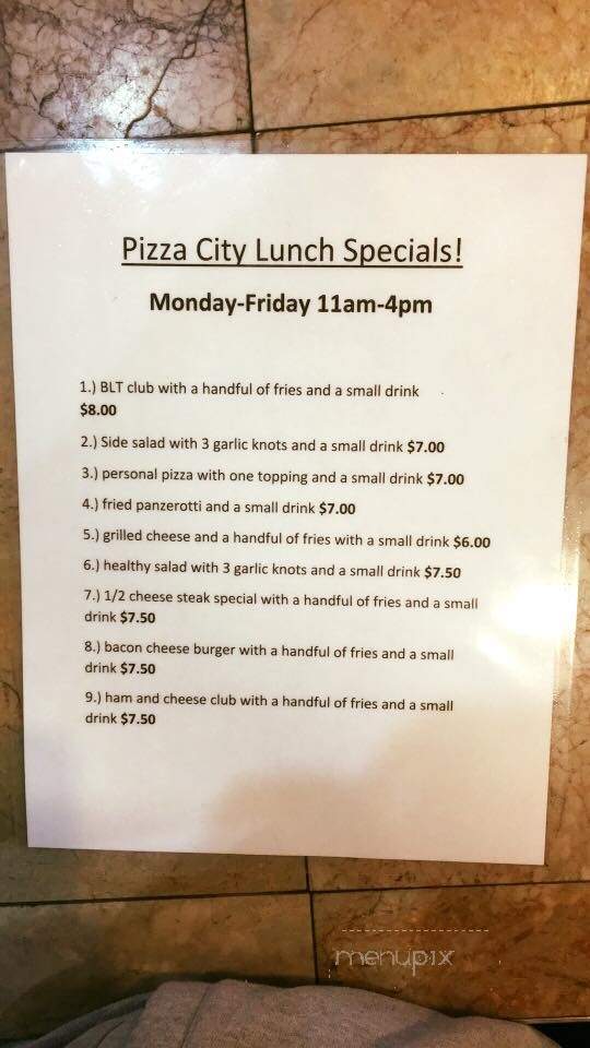 Pizza City - Woodbury Heights, NJ