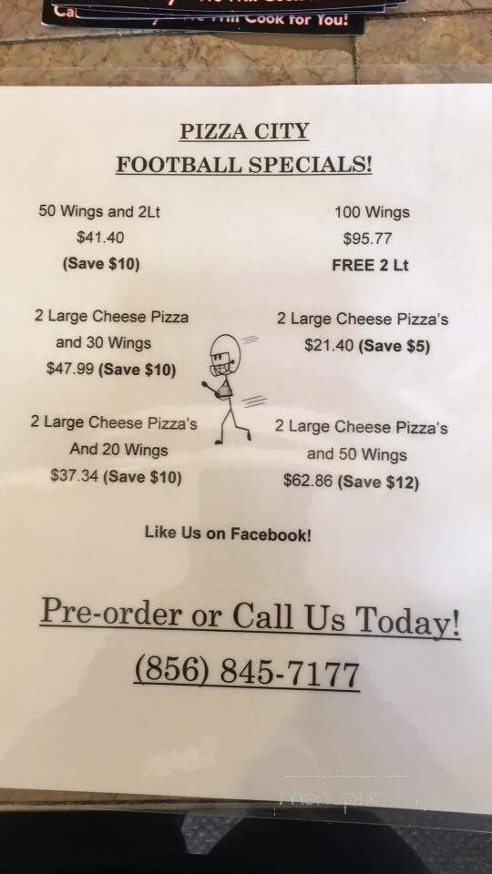 Pizza City - Woodbury Heights, NJ