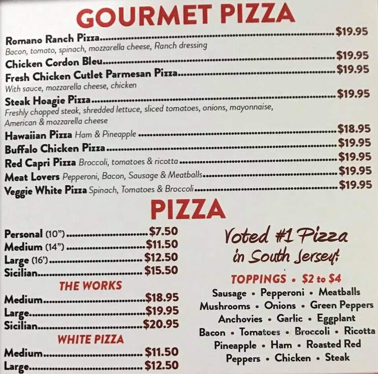 Pizza City - Woodbury Heights, NJ