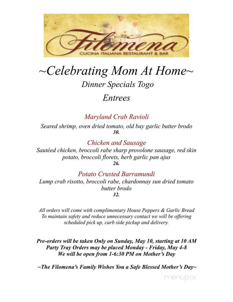 Filomena Cucina Italiana - Clementon, NJ