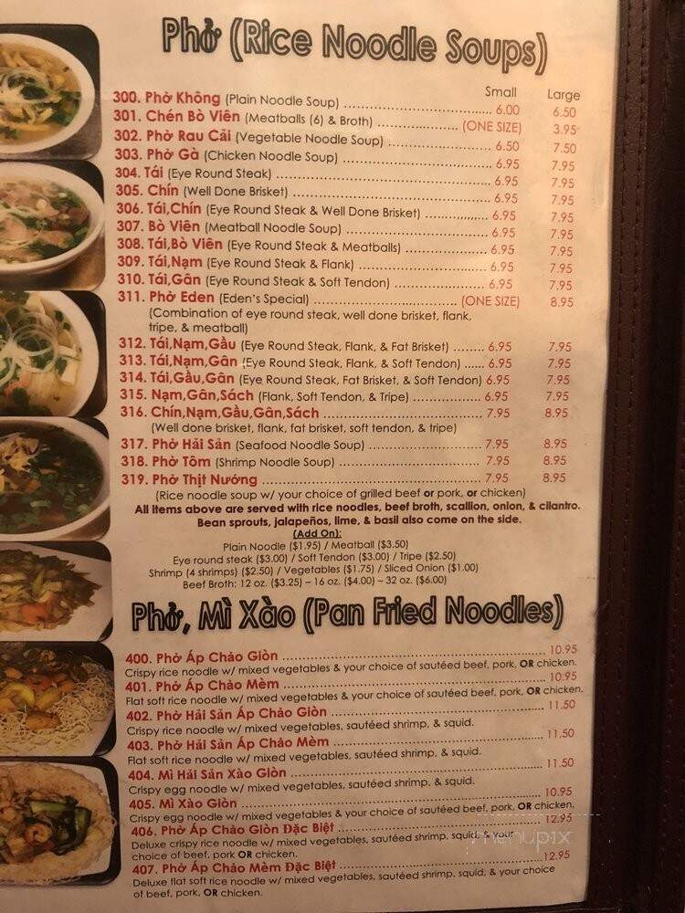 Pho Eden - Cherry Hill, NJ