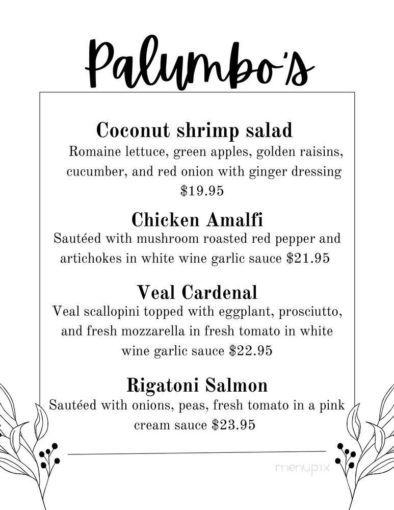 Palumbo Restaurant & Pizza - Holmdel, NJ