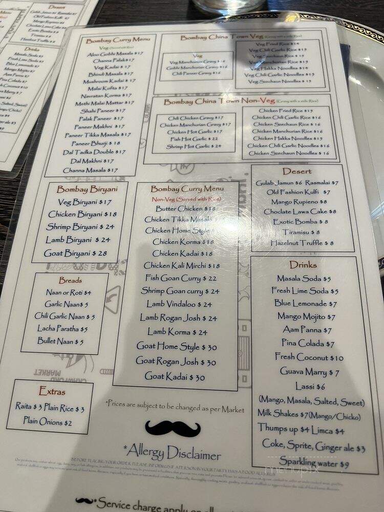 Bombay Blue Indian Bistro - Edison, NJ