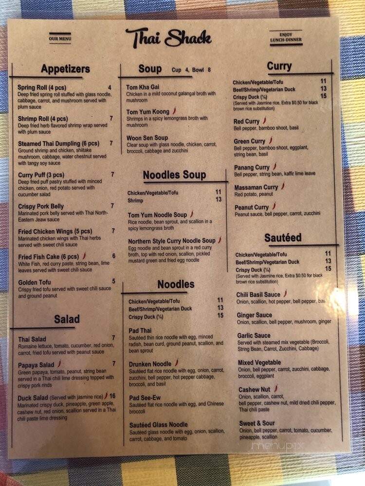 Thai Shack - Teaneck, NJ