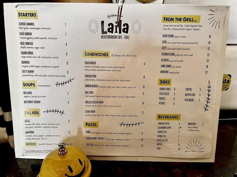 Laila Mediterranean Cafe & Grill - West New York, NJ