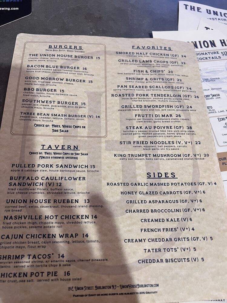 The Union House - Burlington, NJ