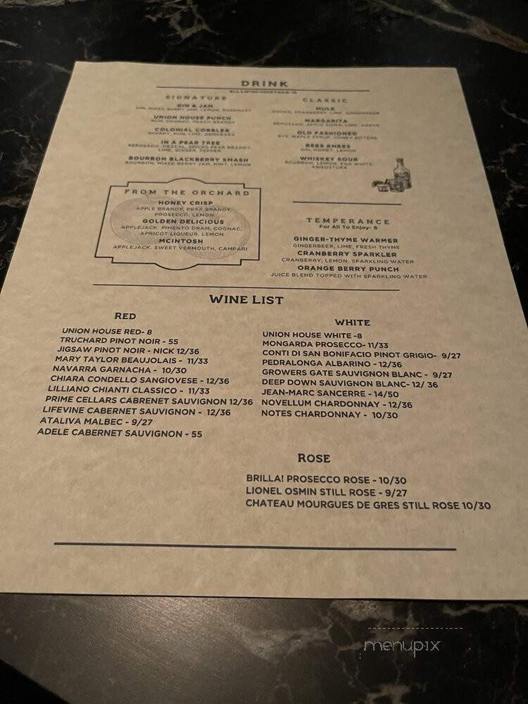 The Union House - Burlington, NJ