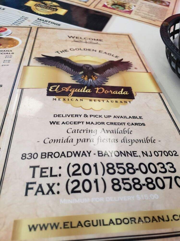 El Aguila Dorada - Bayonne, NJ