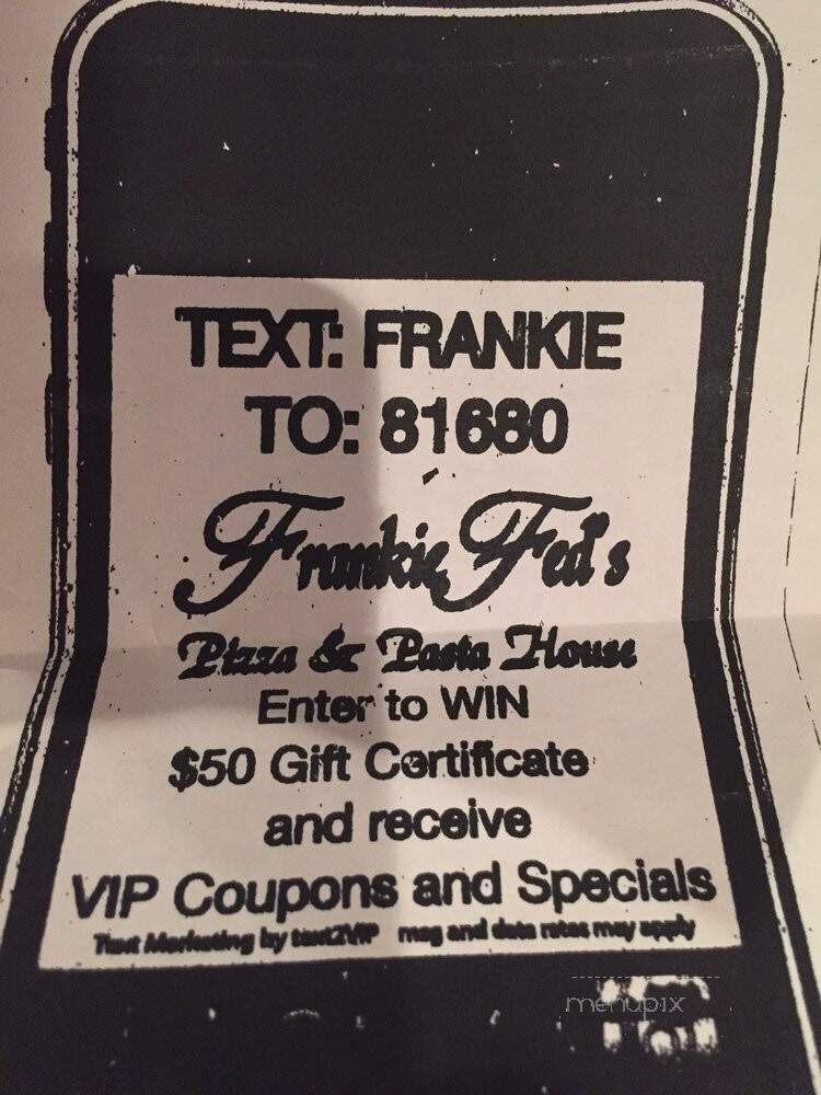 Frankie Feds Pizza at Raintree - Freehold, NJ