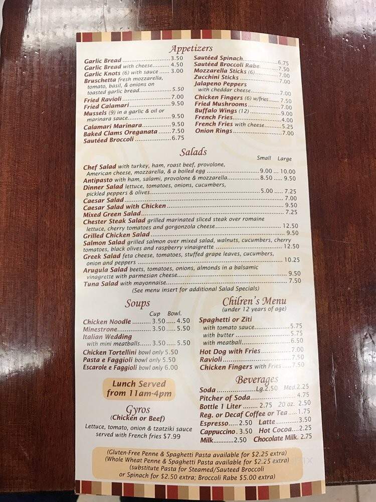 Giuseppe's Trattoria - Chester, NJ