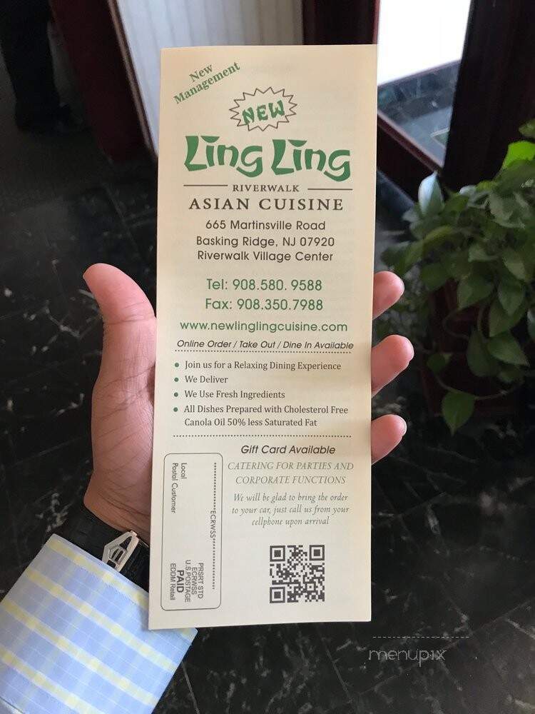 Ling Ling Riverwalk - Basking Ridge, NJ