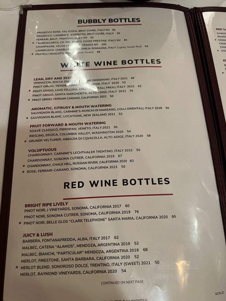 Carmine's - Atlantic City, NJ