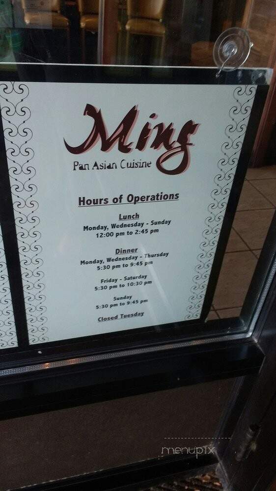 Ming Restaurant - Edison, NJ