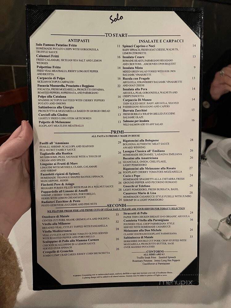 Solo Trattoria - Freehold, NJ