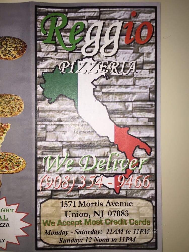 Reggio Pizzeria - Union, NJ