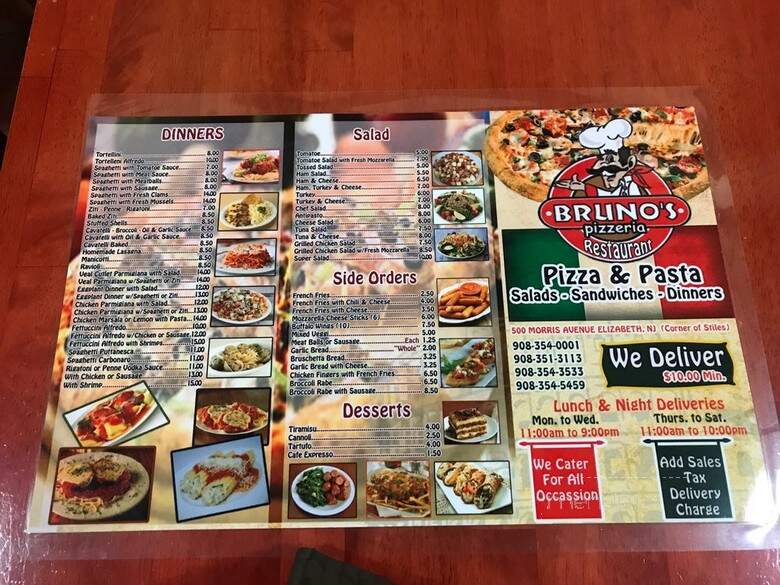 Bruno's Pizzeria - Elizabeth, NJ