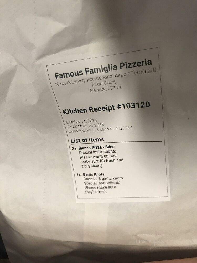 Famous Famiglia - Newark, NJ